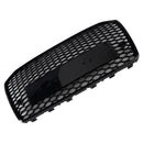 2015-2018 Audi A6 /A6 Sline /S6 C7 RS6 Style Grill etupuskuri hunajakennoverkko musta säleikkö-16