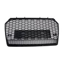 2015-2018 Audi A6 /A6 Sline /S6 C7 RS6 Style Grill etupuskuri hunajakennoverkko musta säleikkö-7
