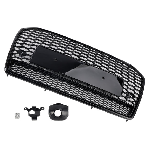2015-2018 Audi A6 /A6 Sline /S6 C7 RS6 Style Grill etupuskuri hunajakennoverkko musta säleikkö