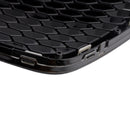 2008-2011 Audi A6 /S6 /A6 Sline C6 RS6 Style Grill Front Bumper Honeycomb Sport Mesh Hex Black Grille W/ Emblem-7