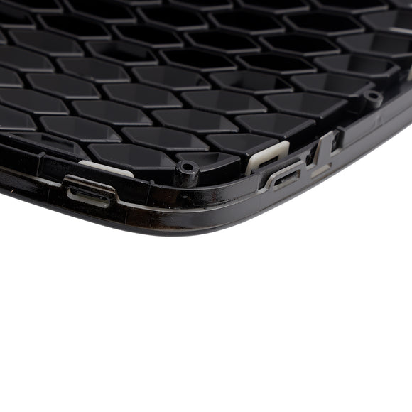 2008-2011 Audi A6 /S6 /A6 Sline C6 RS6 Style Grill Front Bumper Honeycomb Sport Mesh Hex Black Grille