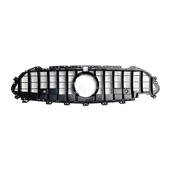 Mercedes Benz Classe CLS 2018-2024 C257 Calandre avant noire brillante Pare-chocs supérieur Style GT Grille de remplacement