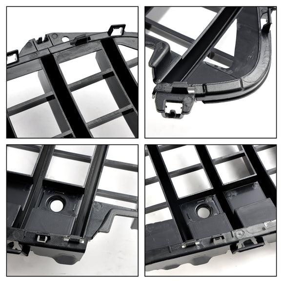 Parrilla de repuesto cromada para parachoques delantero, estilo Mercedes Benz CLS-Class C257 GT 2018-2024