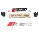 Griglia nera lucida del paraurti anteriore della griglia del favo di stile di Audi A3/S3 RS3 2020-2024-13