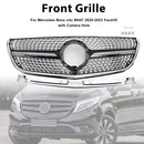Mercedes Bnez Vito / Metris W447 2020-2023 Diamond Grill Front Bumper Chrome Grille-3