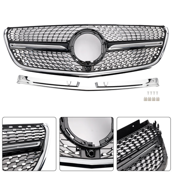 Mercedes Bnez Vito / Metris W447 2020-2023 Diamond Grill Front Bumper Chrome Grille