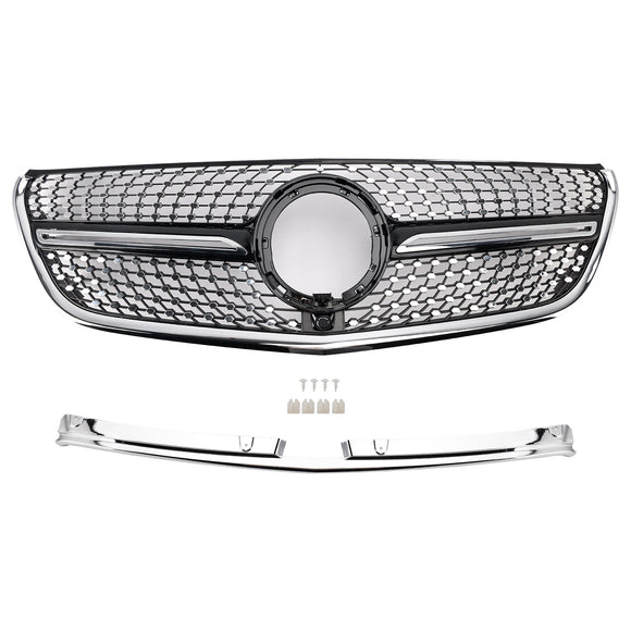 Mercedes Bnez Vito / Metris W447 2020-2023 Diamond Grill Front Bumper Chrome Grille