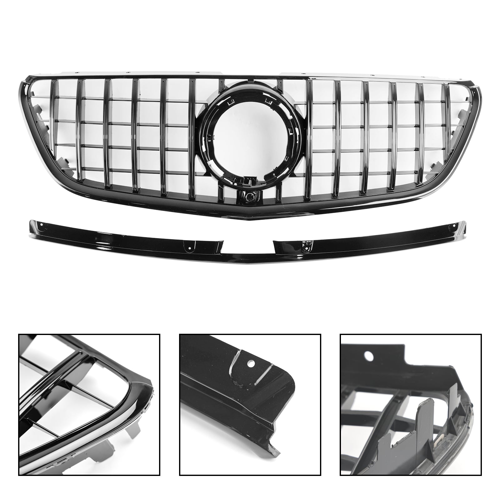 2020-2023 Mercedes Benz vito W447 111CDI 114CDI 116CDI 119CDI Facelift Black Front Grill GT Style Grille