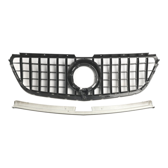 Mercedes Bnez Vito / Metris W447 Front Grill 2020-2023 Upper Bumper Black / Chrome Grille