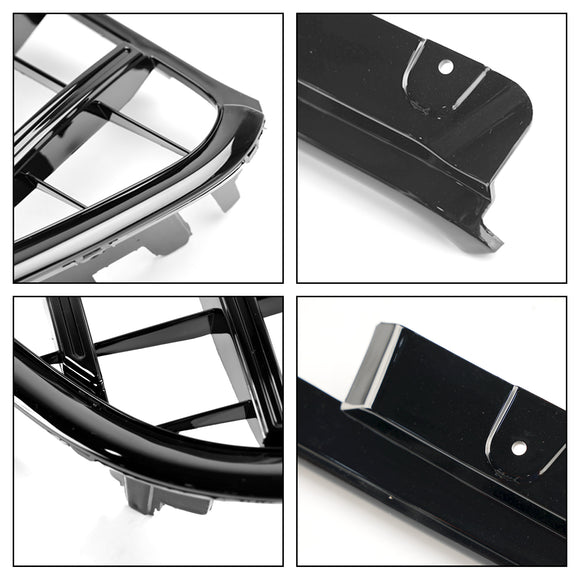 Mercedes Bnez Vito / Metris W447 Front Grill 2020-2023 Upper Bumper Black / Chrome Grille
