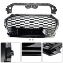 2021-2025 Audi Q5 / SQ5 RSQ5 Style Grille Front Bumper Honeycomb Mesh Black Grill-5