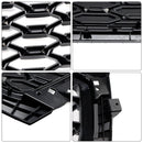 2021-2025 Audi Q5 / SQ5 RSQ5 Style Grille Front Bumper Honeycomb Mesh Black Grill-7