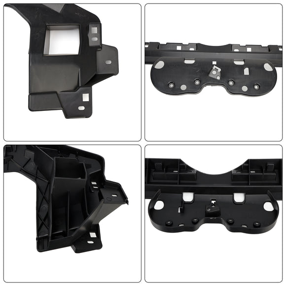 2021-2025 Audi Q5/SQ5 RSQ5 griglia stile paraurti anteriore maglia a nido d'ape griglia nera con anello emblema