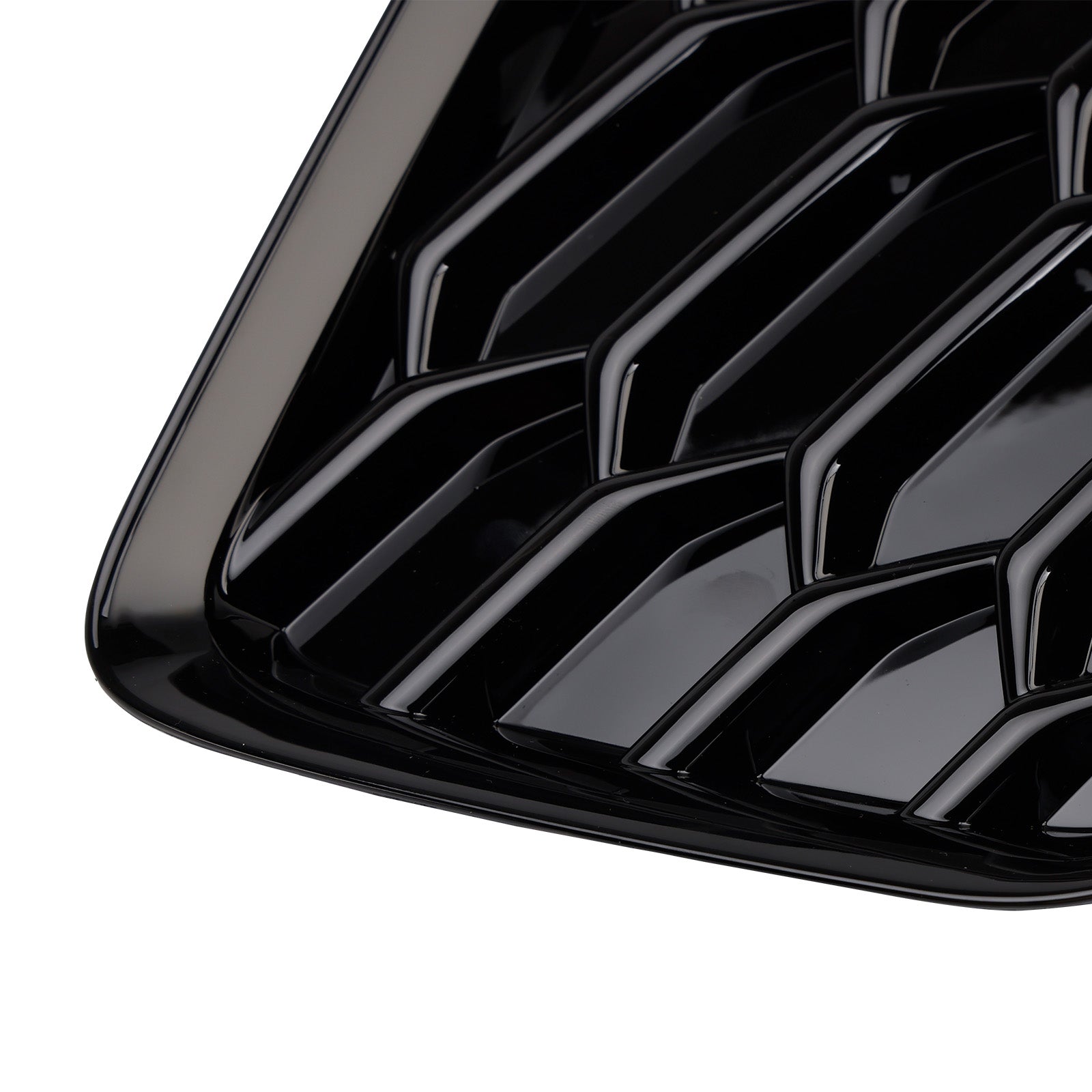 Audi A3 S-line / S3 8Y 2021-2023 Front Lower Grill Fog Light Grill Glossy Black Cover 8YG807671A 8YG807672A