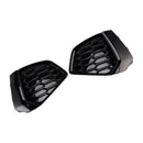 2021-2023 Audi A3 Sline/S3 8Y Griglia inferiore a nido d'ape Paraurti anteriore Fendinebbia Copertura griglia nera 8YG807671A 8YG807672A-9