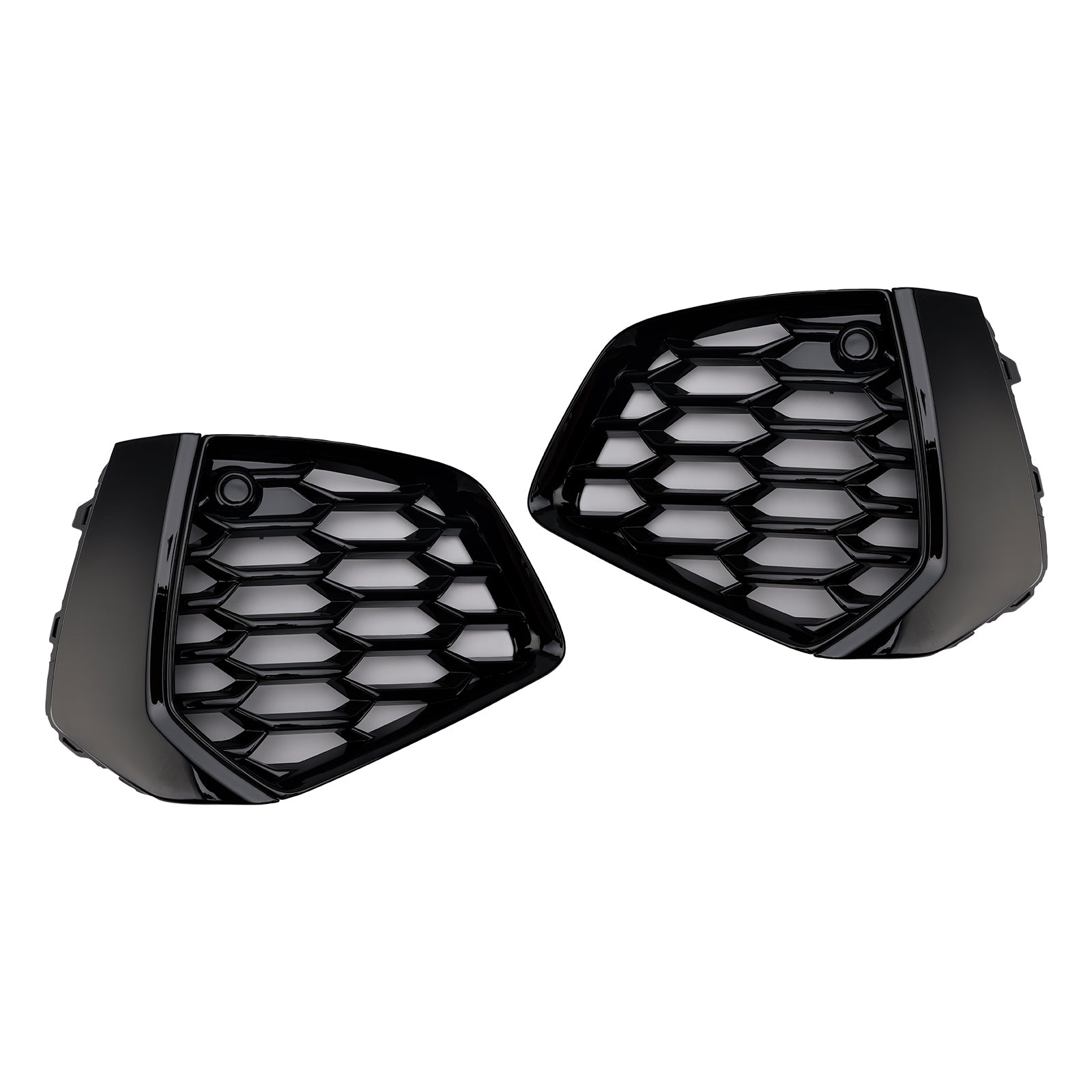 2021-2023 Audi A3 Sline/S3 8Y Parrilla inferior tipo panal parachoques delantero luz antiniebla cubierta de rejilla negra 8YG807671A 8YG807672A