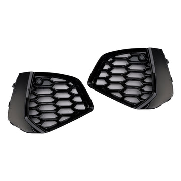 2021-2023 Audi A3 Sline/S3 8Y Honingraat Onderste Grill Voorbumper Mistlamp Zwart Grille Cover 8YG807671A 8YG807672A