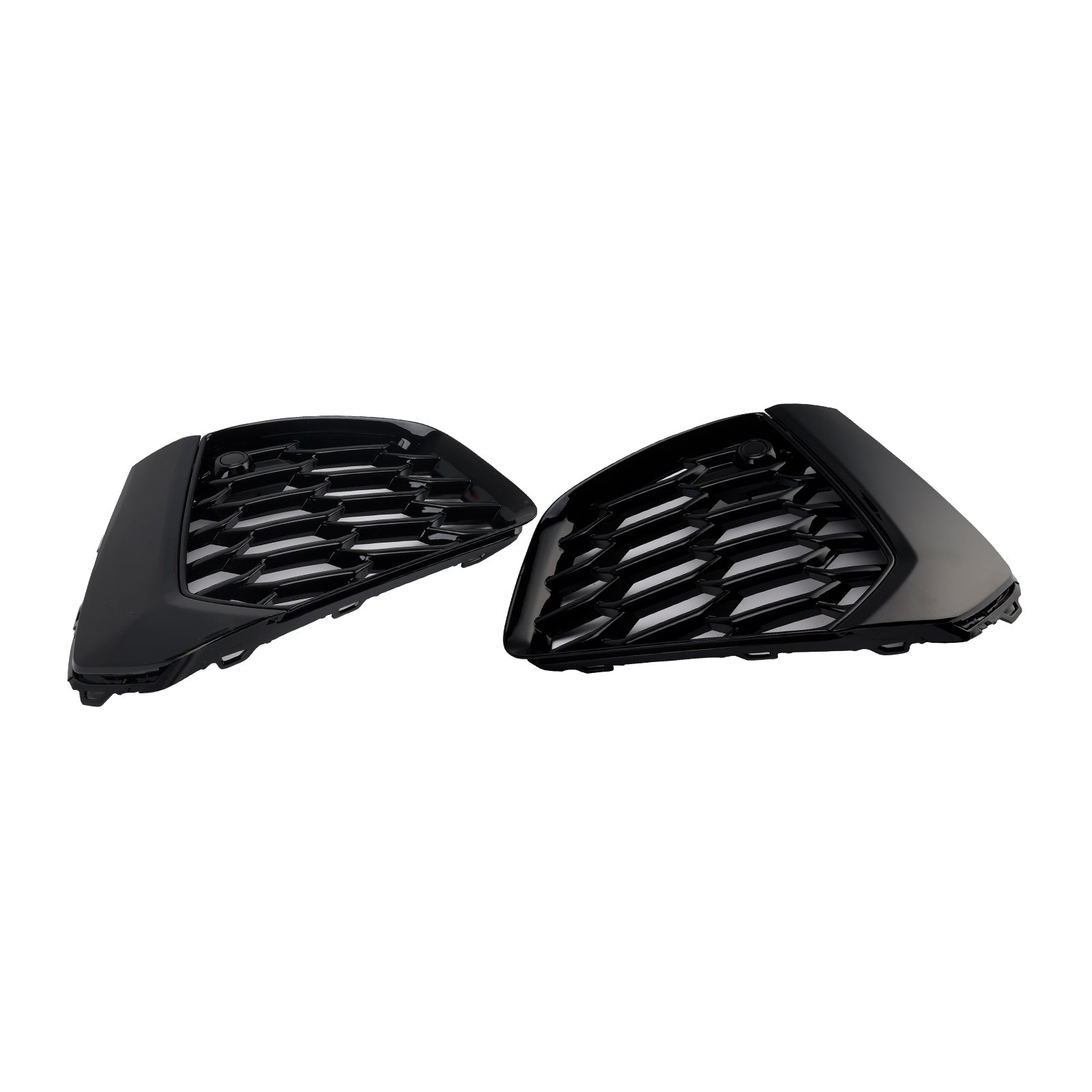 2021-2023 Audi A3 Sline/S3 8Y Parrilla inferior tipo panal parachoques delantero luz antiniebla cubierta de rejilla negra 8YG807671A 8YG807672A