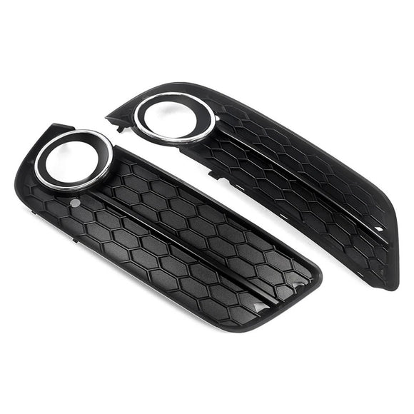 2007–2012 Audi A5 B8 Waben-Nebelscheinwerfergitter, vordere Stoßstange, untere Abdeckung, schwarzer Grill 1522024