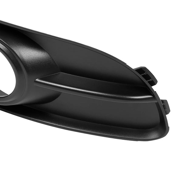 2005-2008 audi a4 s-line/s4 b7 favo de mel grade de luz de nevoeiro amortecedor dianteiro inferior grill preto capa 8e0807681f 8e0807682f