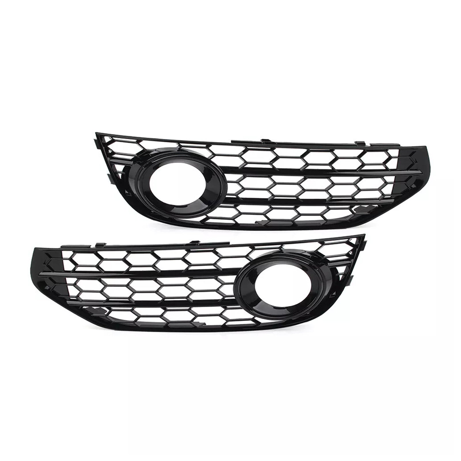 2010-2015 Audi A4 Allroad nid d'abeille calandre antibrouillard pare-chocs avant couvercle inférieur gril noir 8K0807681H 8K0807682H