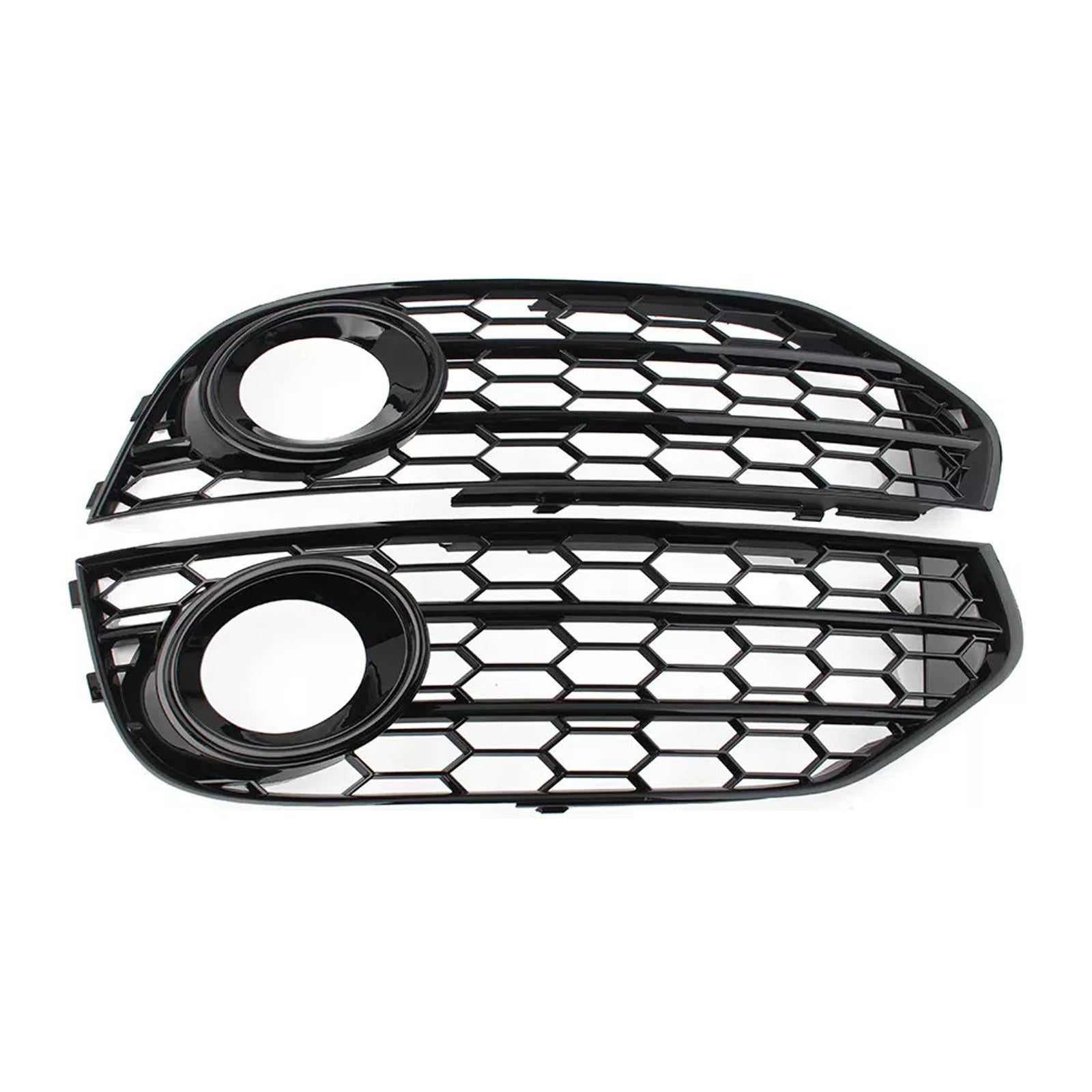 2010-2015 Audi A4 Allroad nid d'abeille calandre antibrouillard pare-chocs avant couvercle inférieur gril noir 8K0807681H 8K0807682H