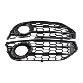 2010-2015 Audi A4 Allroad nid d'abeille calandre antibrouillard pare-chocs avant couvercle inférieur gril noir 8K0807681H 8K0807682H