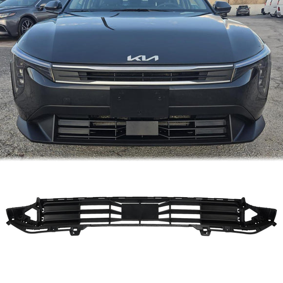 2025 Kia K4 EX LX LXS Frontstoßstange Unterer Grill Schwarz 86531GG010BKL