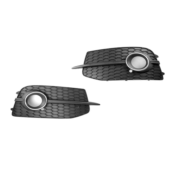 2012-2014 Audi Q3 S-Line Fog Light Grille 2PCS Front Bumper Lower Cover Grill 8U0807681DSP9 8U0807681D