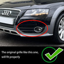 2010-2015 Audi A4 Allroad Honeycomb Fog Grille Grill Front Bumper Lower Cover Black Grill 8K0807681H 8K0807682H-14