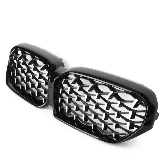 2021-2022 BMW Serie 5 G30 G31 G38 530i/540i/530e/M550i/520d Griglia anteriore Doppia griglia nera lucida