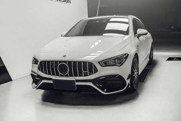 For Mercedes Benz CLA W118 CLA45 2020-2024 Body Kit Bumper Upgrade To W118 CLA45S