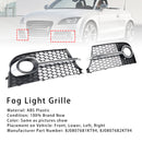 Chrome Voorbumper Mistlamp Grille Fit Audi TT MK2 S-Lijn/TTS 2011-2014-4