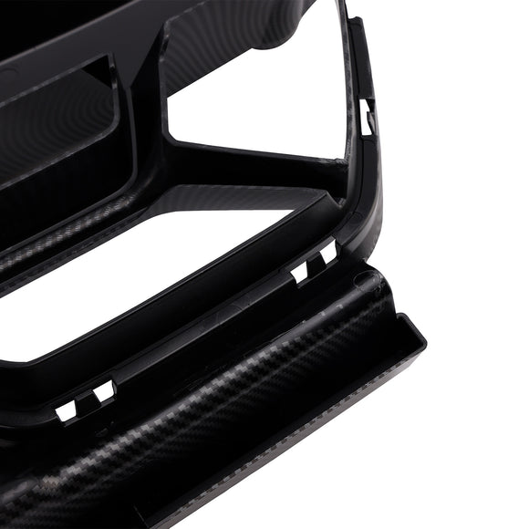 CSL Style Front Bumper Grill Grille Fit BMW M3 G80 M4 G82 2021-2026 Gloss Black
