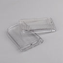 1982-1991 BMW E30 318i 318is Pair Front Bumper Fog Lights Clear Plastic Lens-3