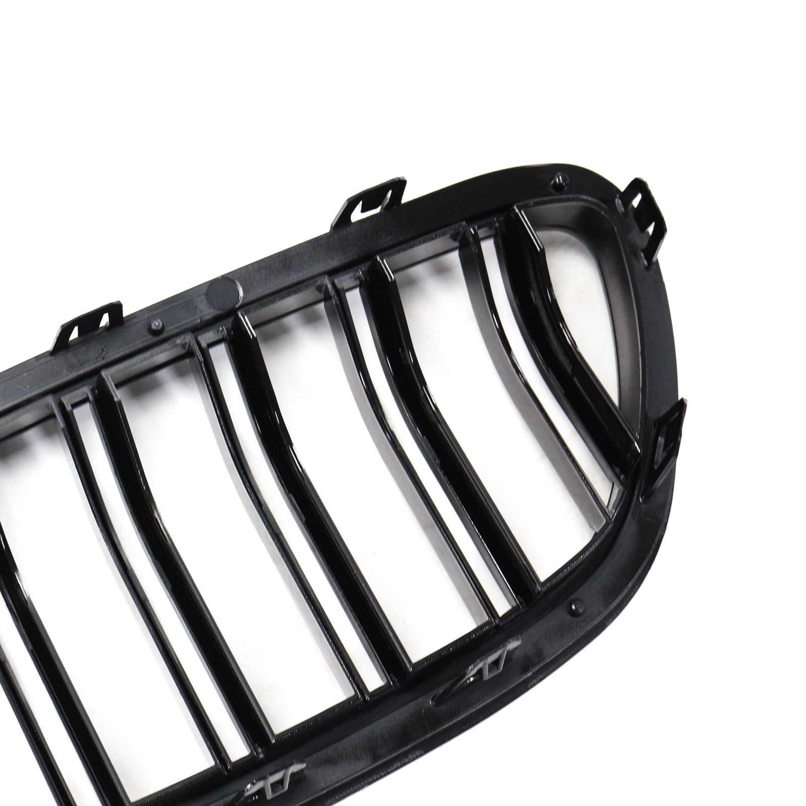 Kidney Bumper Grille Grill Fit BMW 5 Series F10 F11 2010-2016 Gloss Black