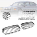 BMW 1994-2001 BMW 7 Series E38 740i/740iL/750iL/728i/735i Front Kidney Grill Chrome Grille-4