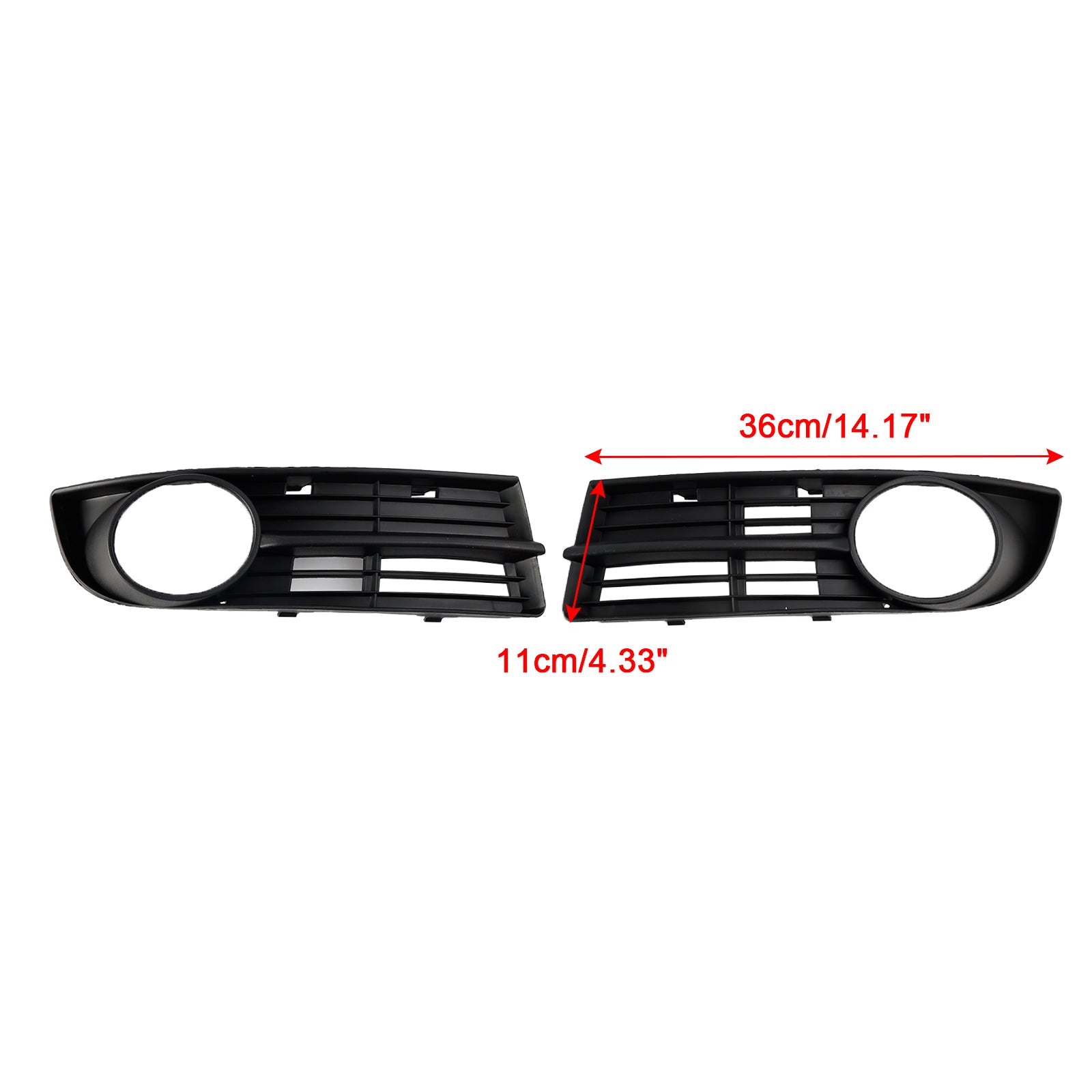 Rejilla de luz antiniebla del parachoques delantero de VW Caddy Life 2004-2010 y Touran 2003-2006