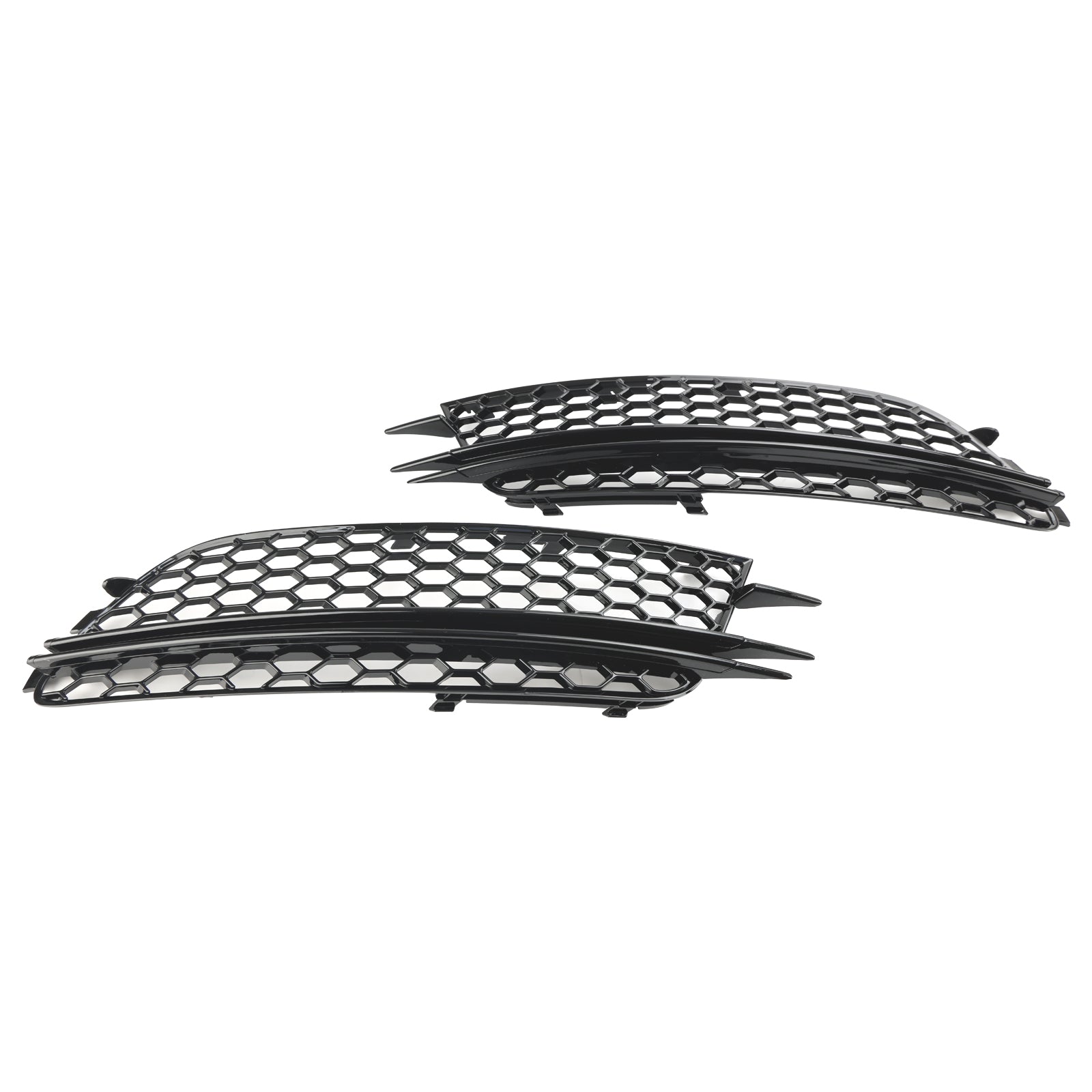 Audi 2012-2015 A6 C7 Berline/Avant Version Standard 2 pièces Couvercle de phare antibrouillard avant Lunette Grille de pare-chocs