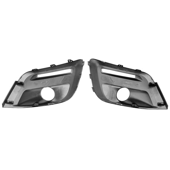 Peugeot Partner 2015-2018 pára-choques dianteiro grelha de nevoeiro grelha preta