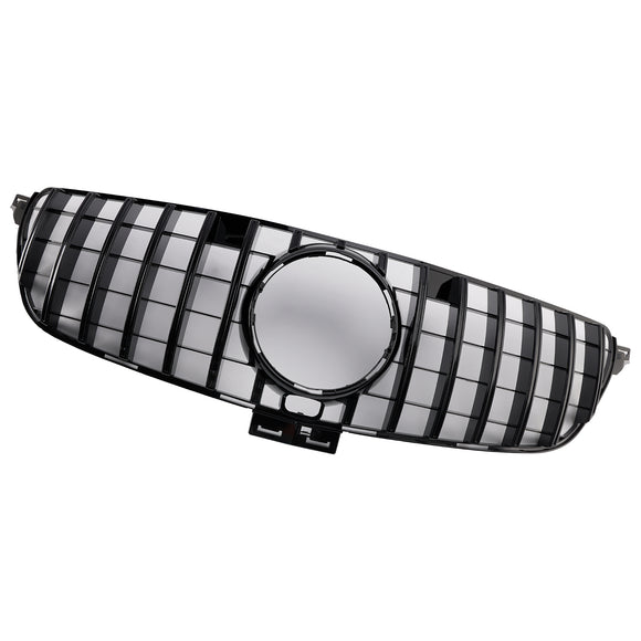 Grade dianteira estilo GT para Mercedes-Benz Classe GLE W166 2015-2018