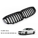 2019-2023 BMW F40 118i 120i 116d 118d M135i 1-Series Front Bumper Grill Gloss Black Grille-4