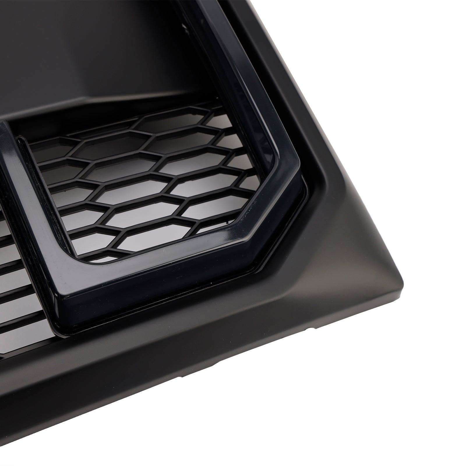Ford F150 2009-2014 W/LED Parrilla negra mate Parachoques delantero Parrilla