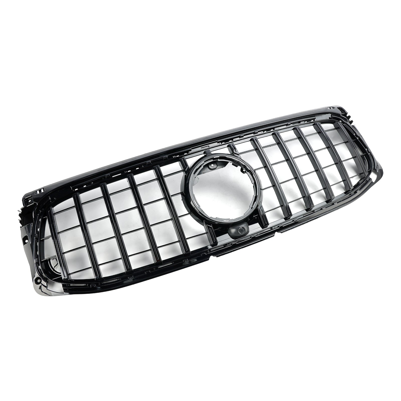 Grille de pare-chocs avant Mercedes Benz Classe GLB X247 AMG-Line 2020-2023 Grille noire brillante