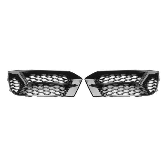 2017-2020 Audi A3 8V Front Bumper Grill Fog Light Cover Lamp Frame Trim Grille