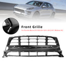 2014-2017 Porsche Macan GTS Grill Front Bumper Replacement Mesh Black Grille 95B807683-AG 95B-807-683-AG-0K1-4