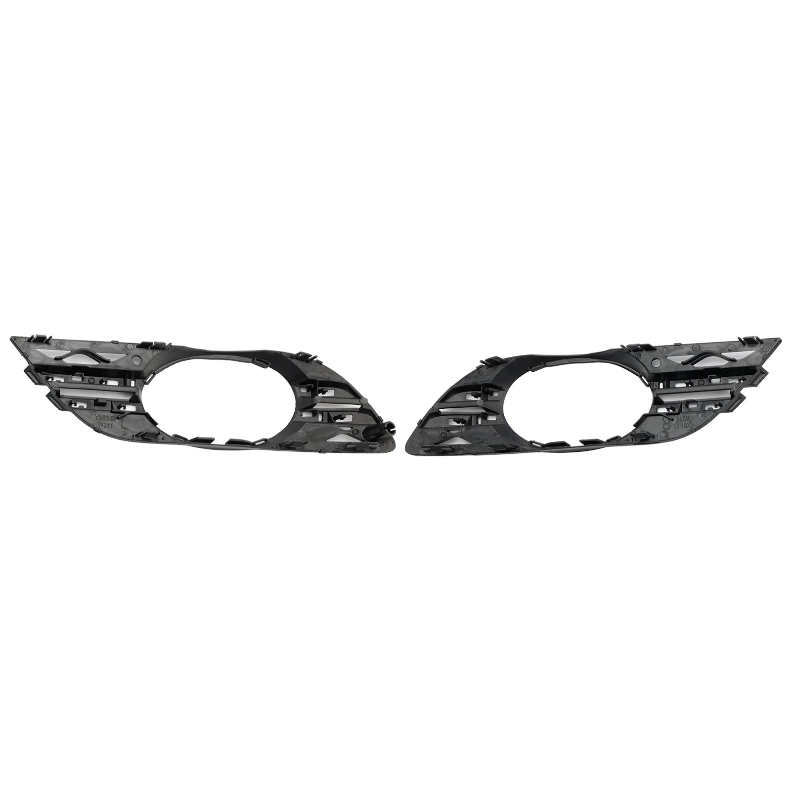 Mercedes Benz E-Class W211 E280/300/320/350/550/E63 2007-2009 2PCS Fog Light Trim Set