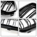 2018-2023 BMW X2 Series F39 sDrive18i/xDrive20i/sDrive20i/xDrive25e/M35i Grille de pare-chocs avant Grille noire brillante-5