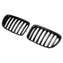 BMW 2009-2014 X1 E84 sDrive20i/xDrive28i/sDrive18d Gloss Black Grille Front Hood Kidney Grill-1