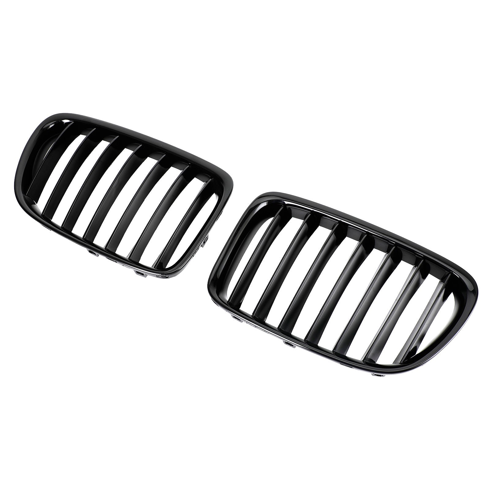 BMW 2009-2014 X1 E84 sDrive20i/xDrive28i/sDrive18d Gloss Black Grille Front Hood Kidney Grill